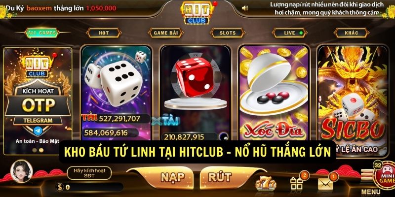 Kho báu Tứ linh tại Hitclub Nổ Hũ Thắng Lớn Kho báu Tứ linh tại Hitclub Nổ Hũ Thắng Lớn