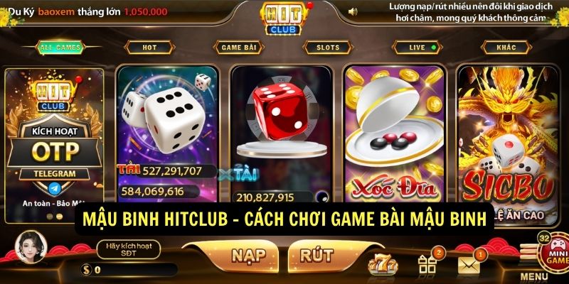 Mậu binh Hitclub Cách chơi game bài Mậu Binh Mậu binh Hitclub Cách chơi game bài Mậu Binh