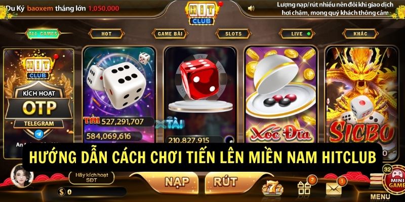 Hướng dẫn cách chơi Tiến lên miền Nam Hitclub Hướng dẫn cách chơi Tiến lên miền Nam Hitclub